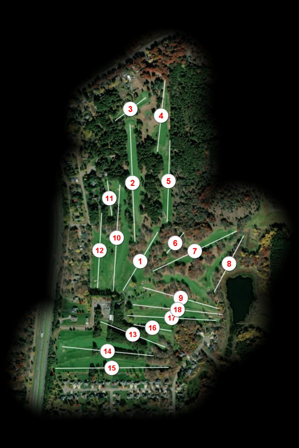 Oak Hill Golf Club course overview
