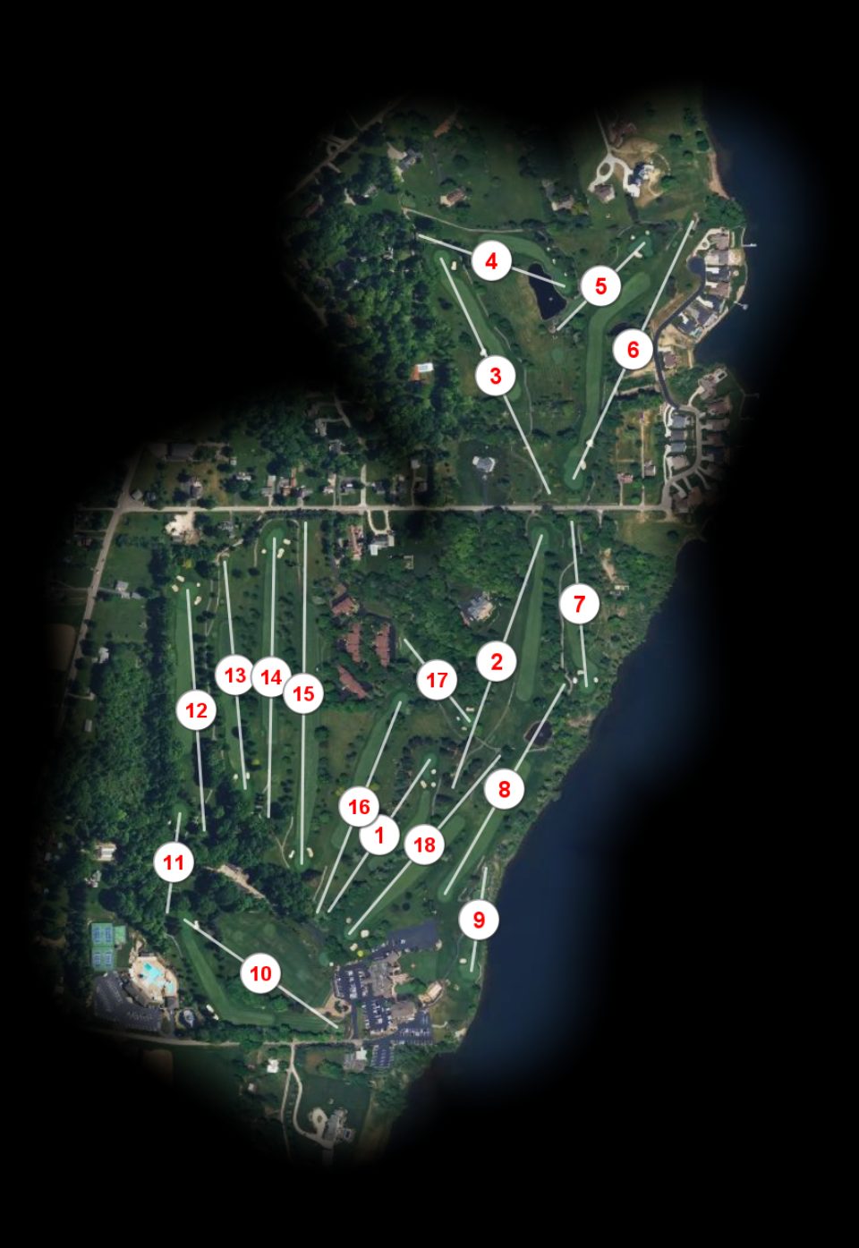 Fonderlac Country Club course overview