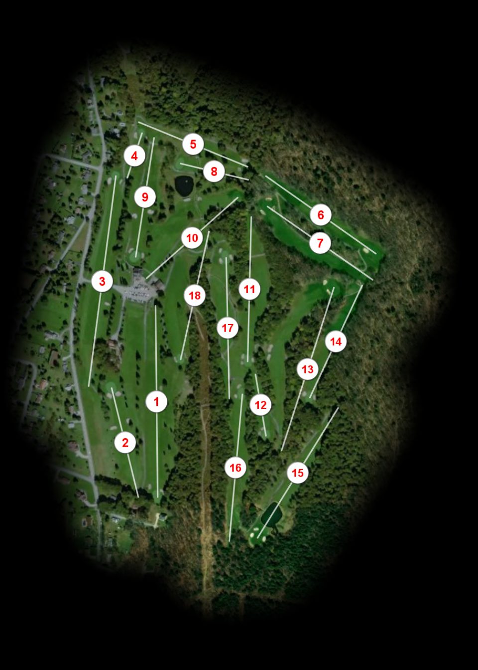 Summit Country Club course overview