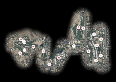 Phoenician Golf Club New Layout
