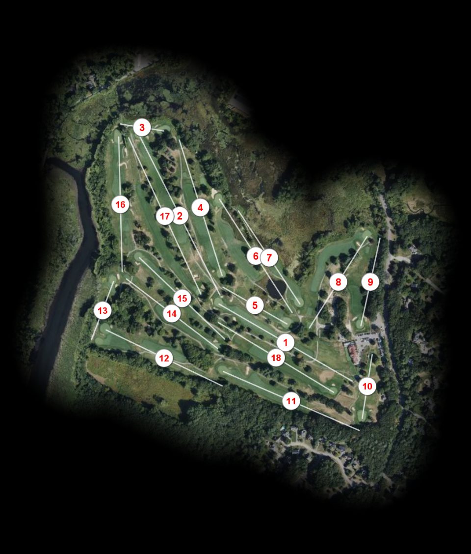 Sandy Burr Country Club course overview