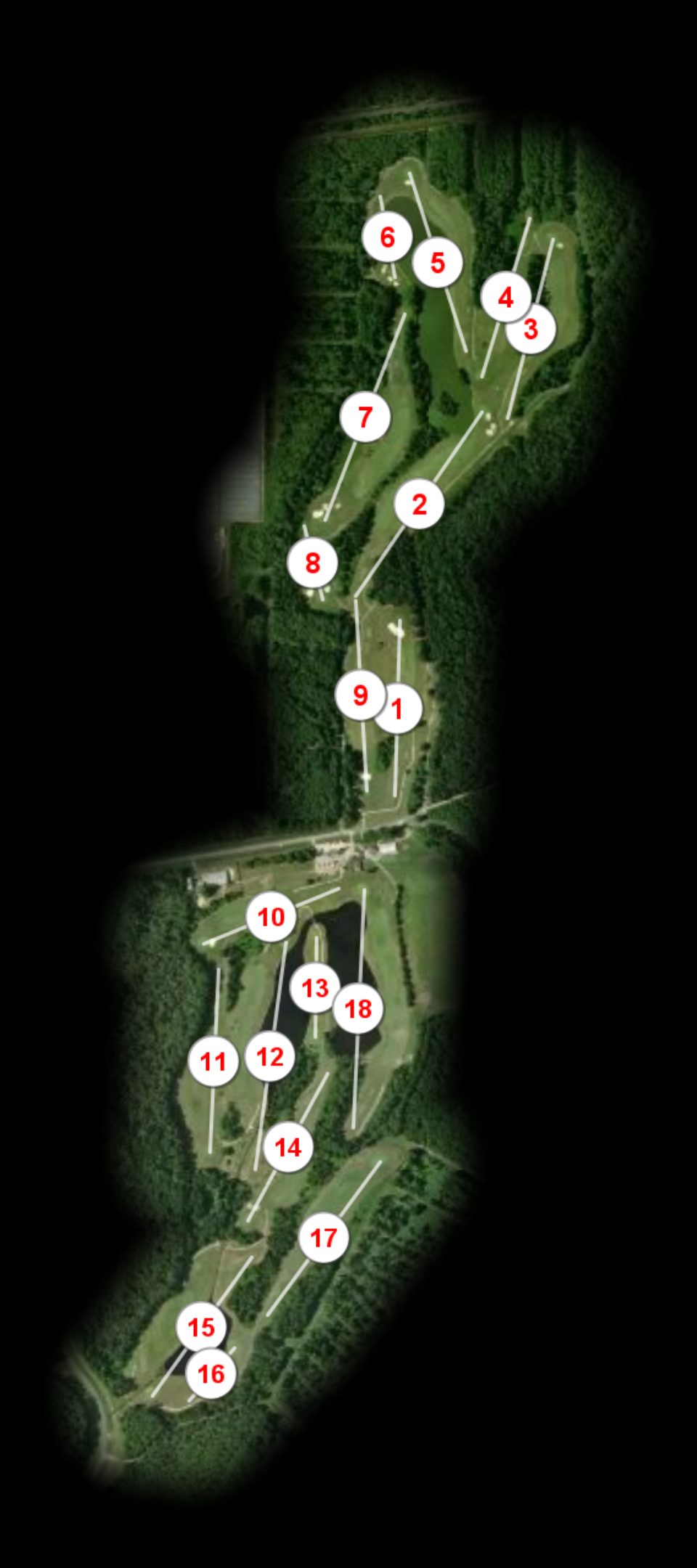 Trident Lakes Golf Course course overview