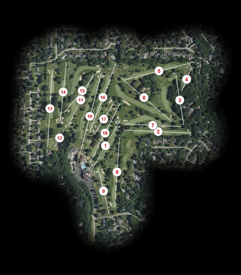 Hillcrest Country Club course overview