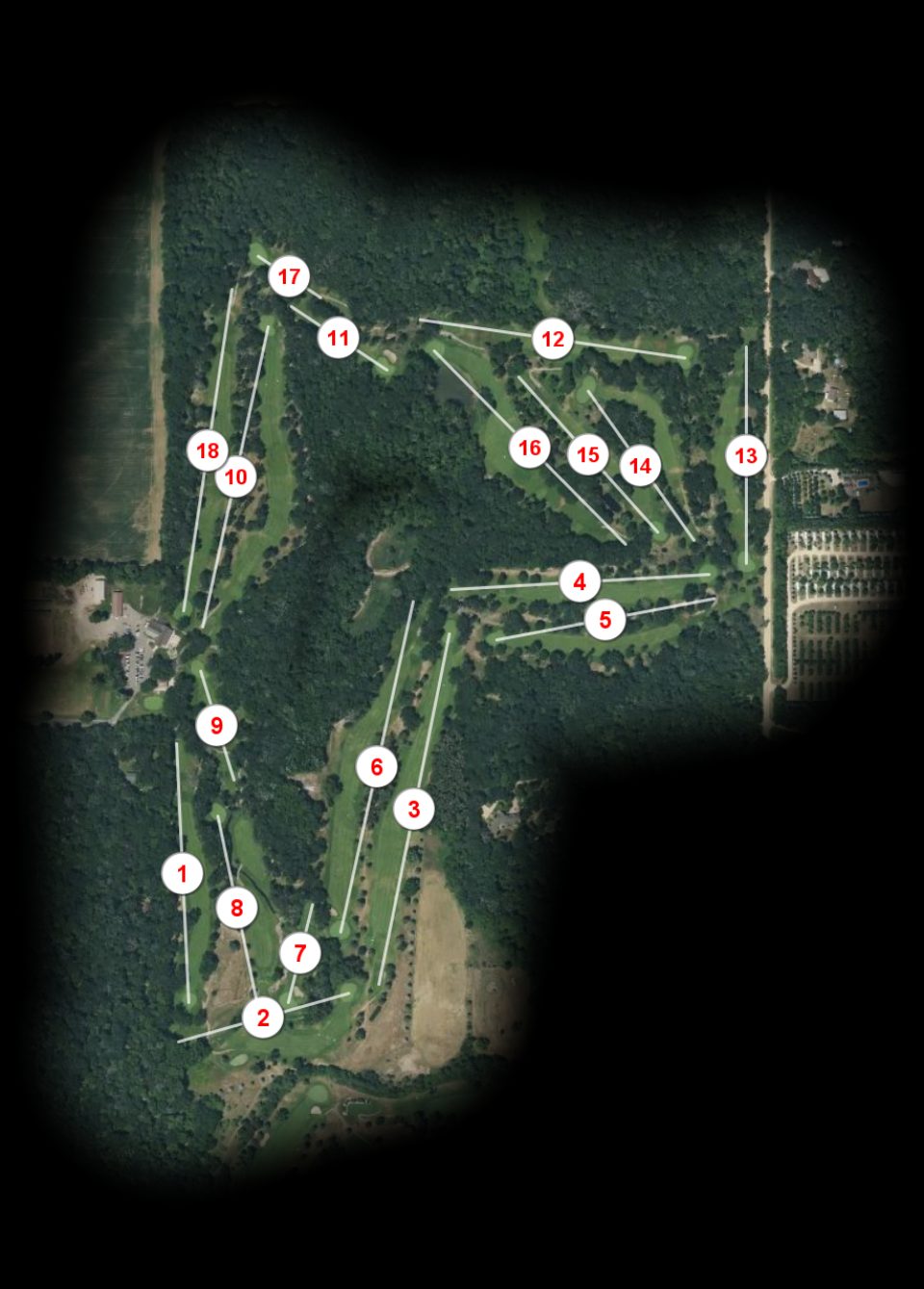 Hidden Greens Golf Course course overview