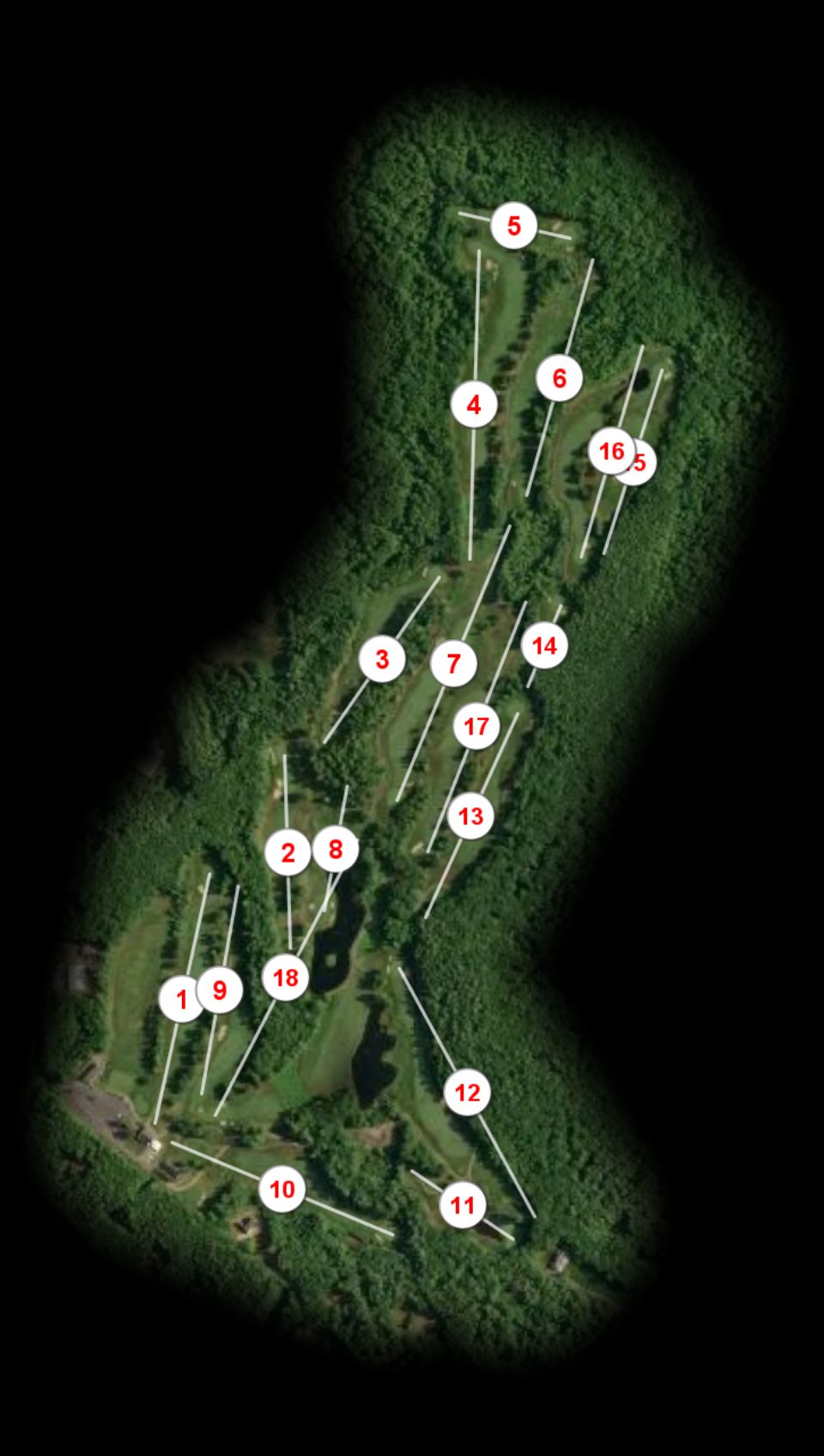 The Ledges Golf Club course overview