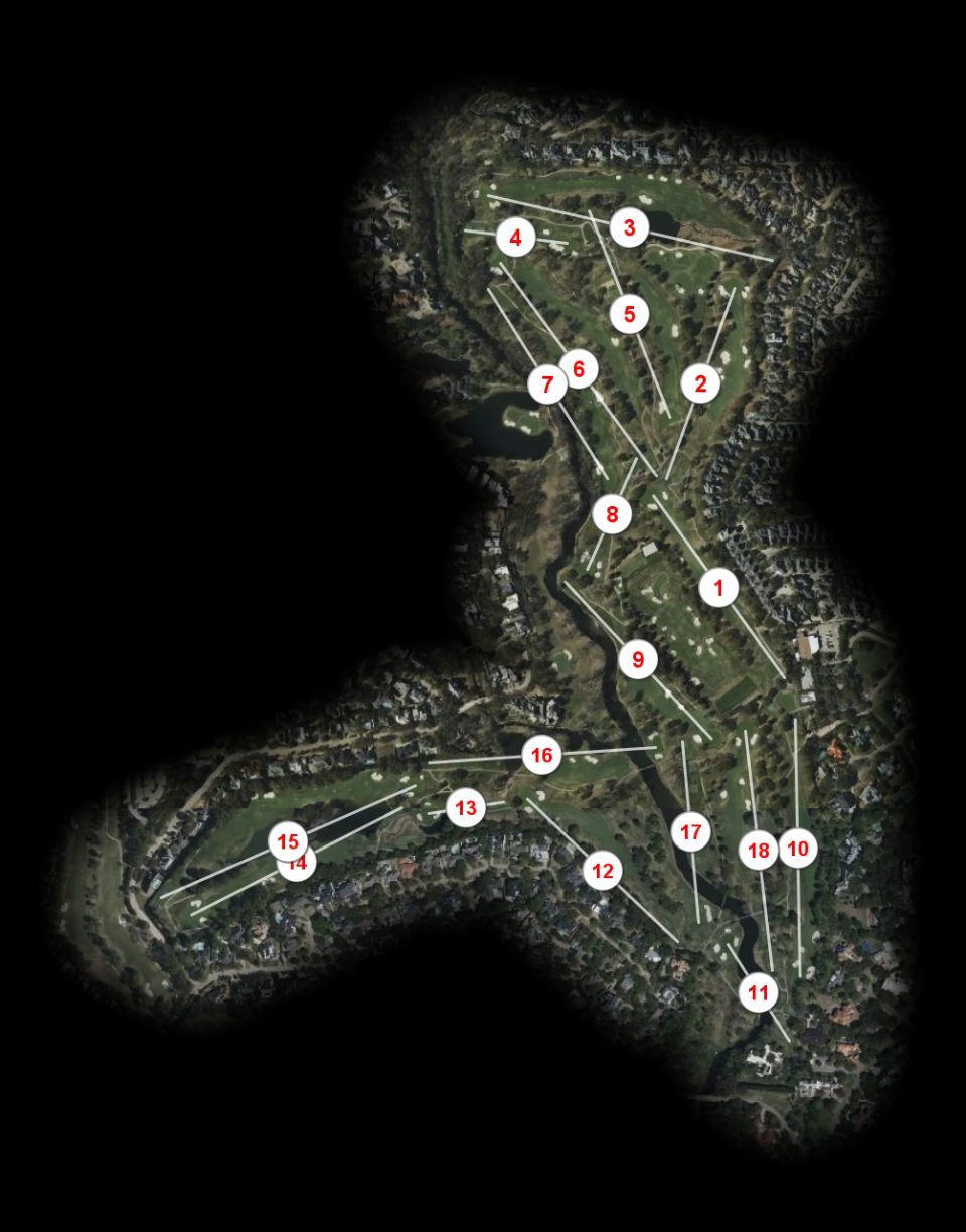 Preston Trail Golf Club course overview