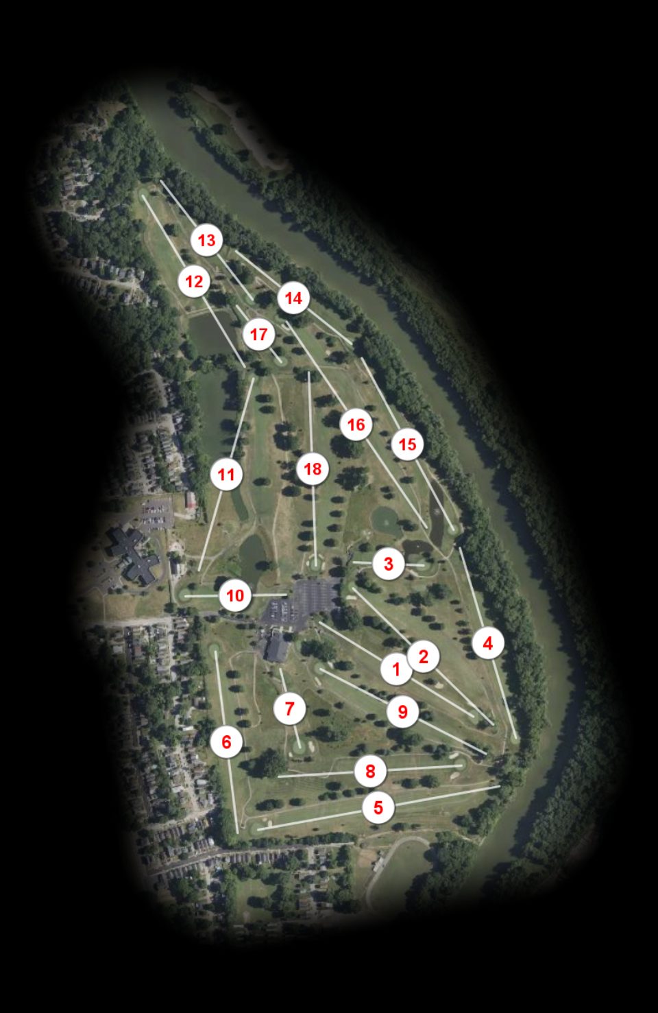 Twin Oaks Golf & Plantation Club course overview
