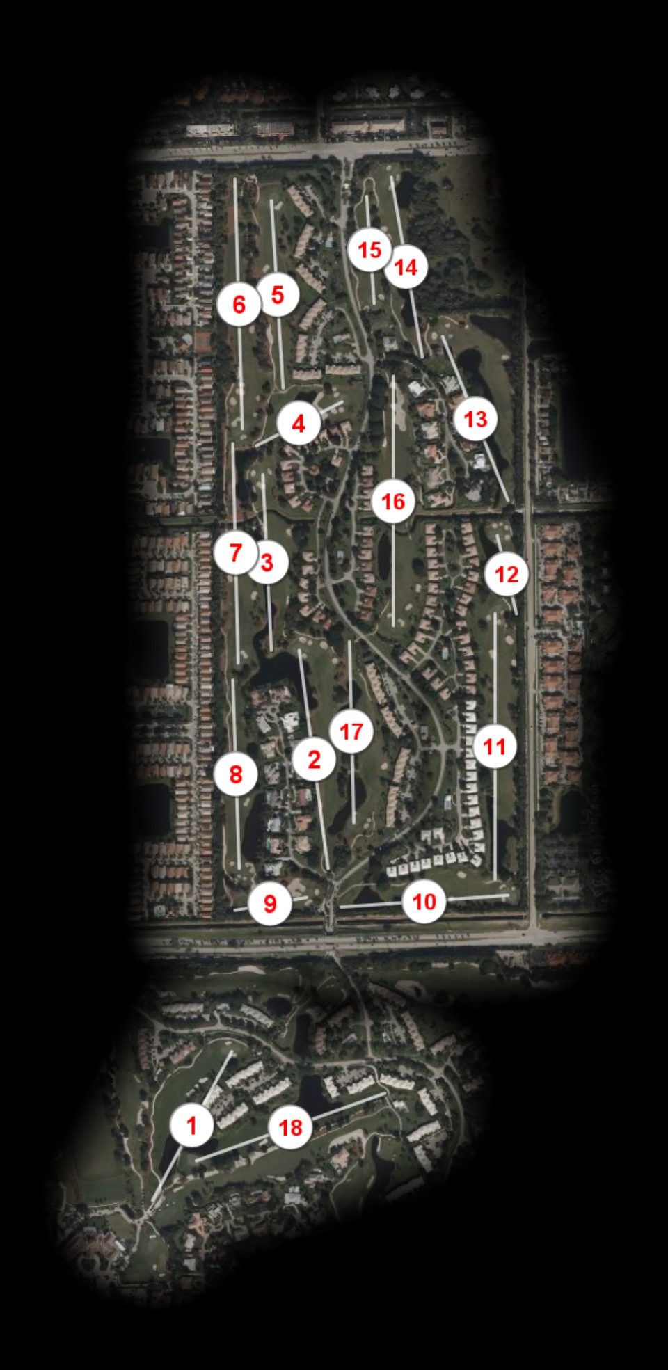 Quail Ridge Country Club North course overview