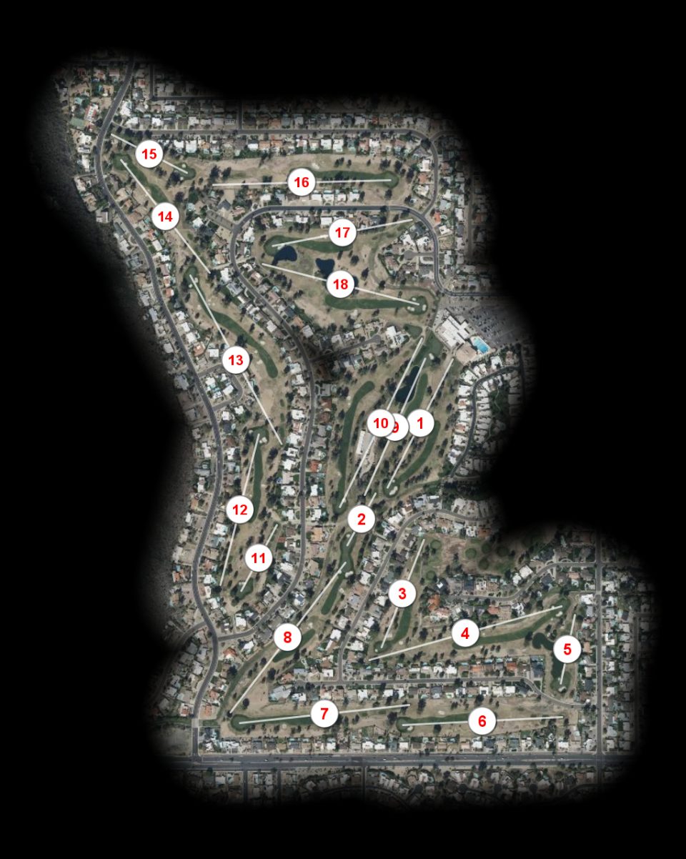 Moon Valley Country Club course overview