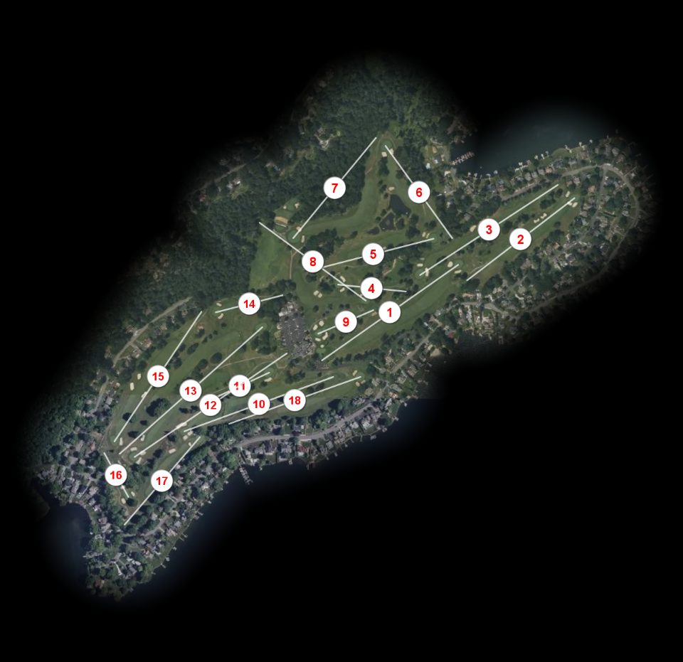 Lake Mohawk Golf Club course overview