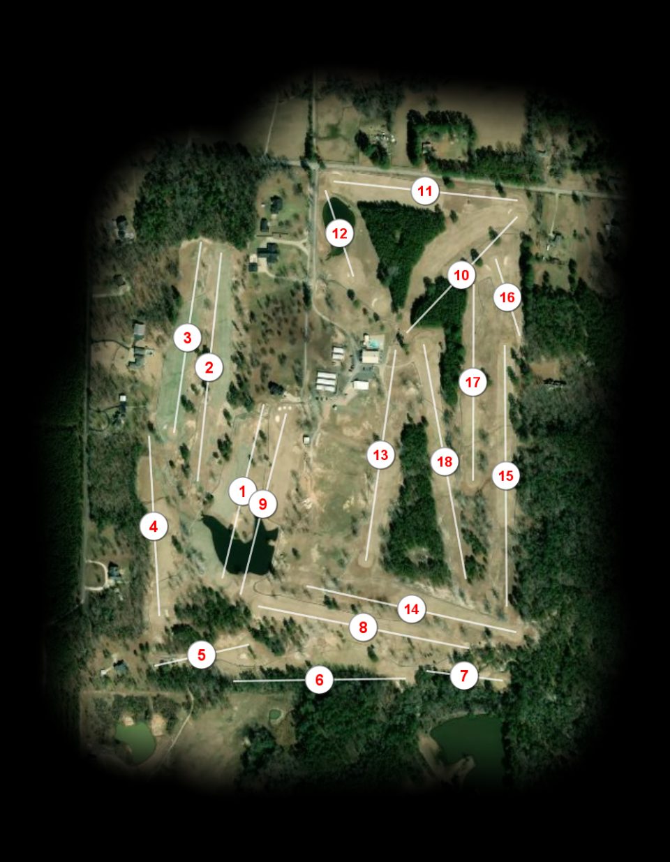 Malvern Country Club course overview