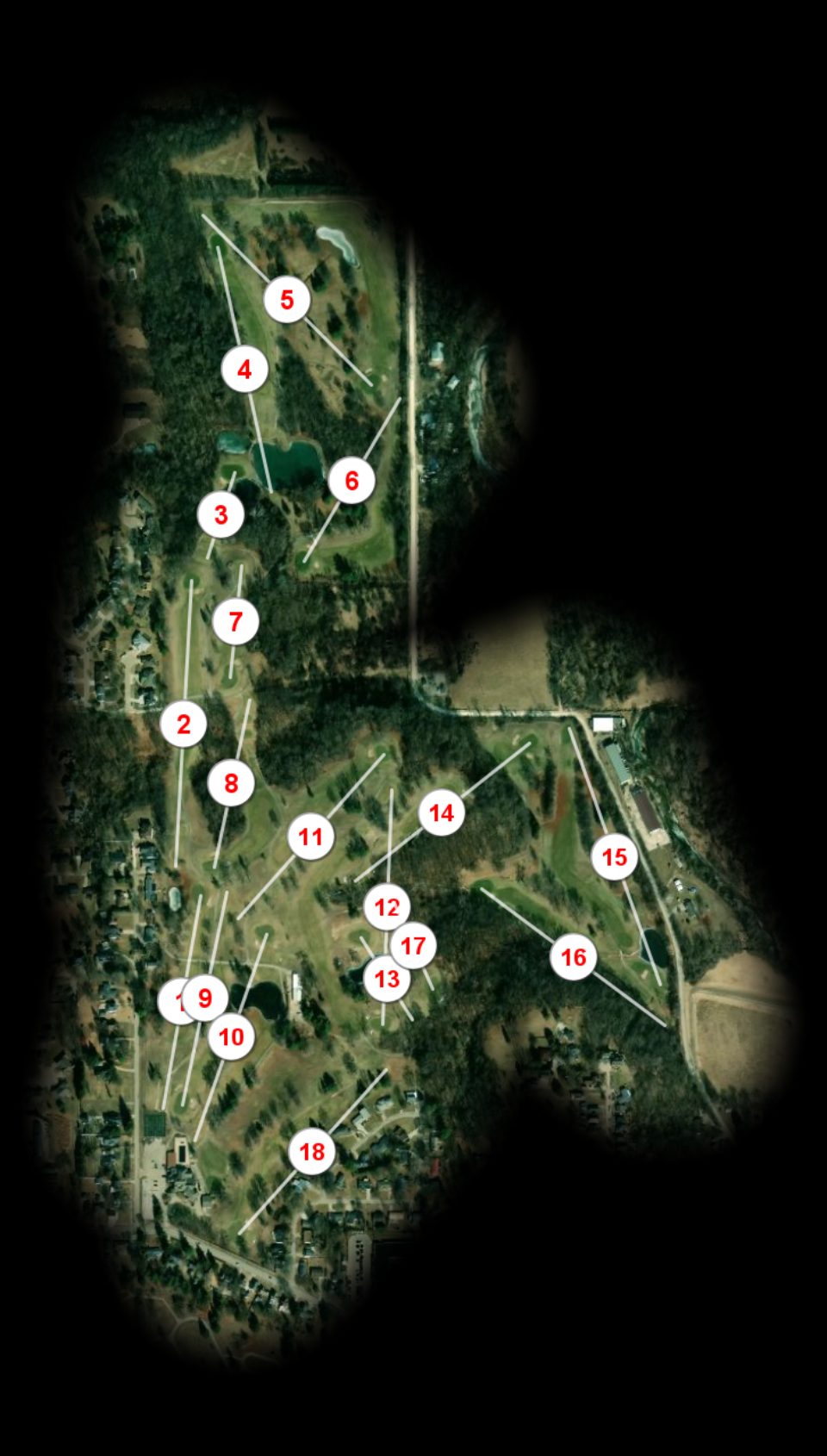 Burlington Golf Club course overview