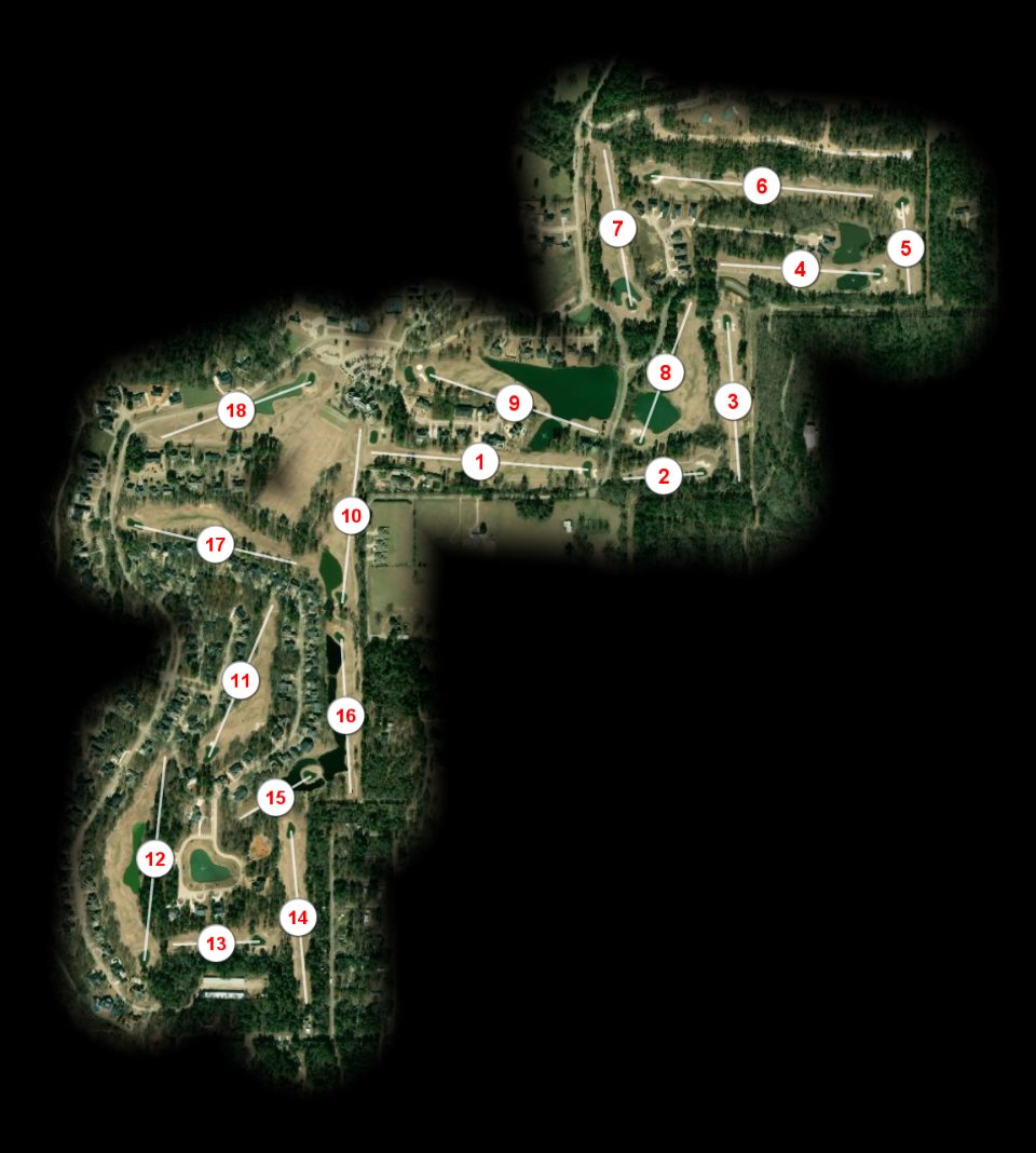 Eagles Bluff Country Club course overview