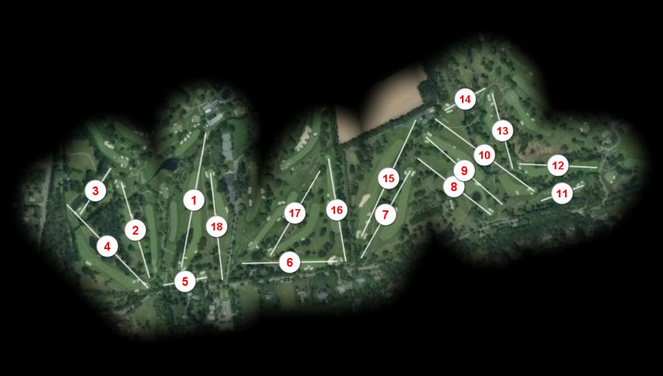 Saucon Valley Country Club Grace course overview
