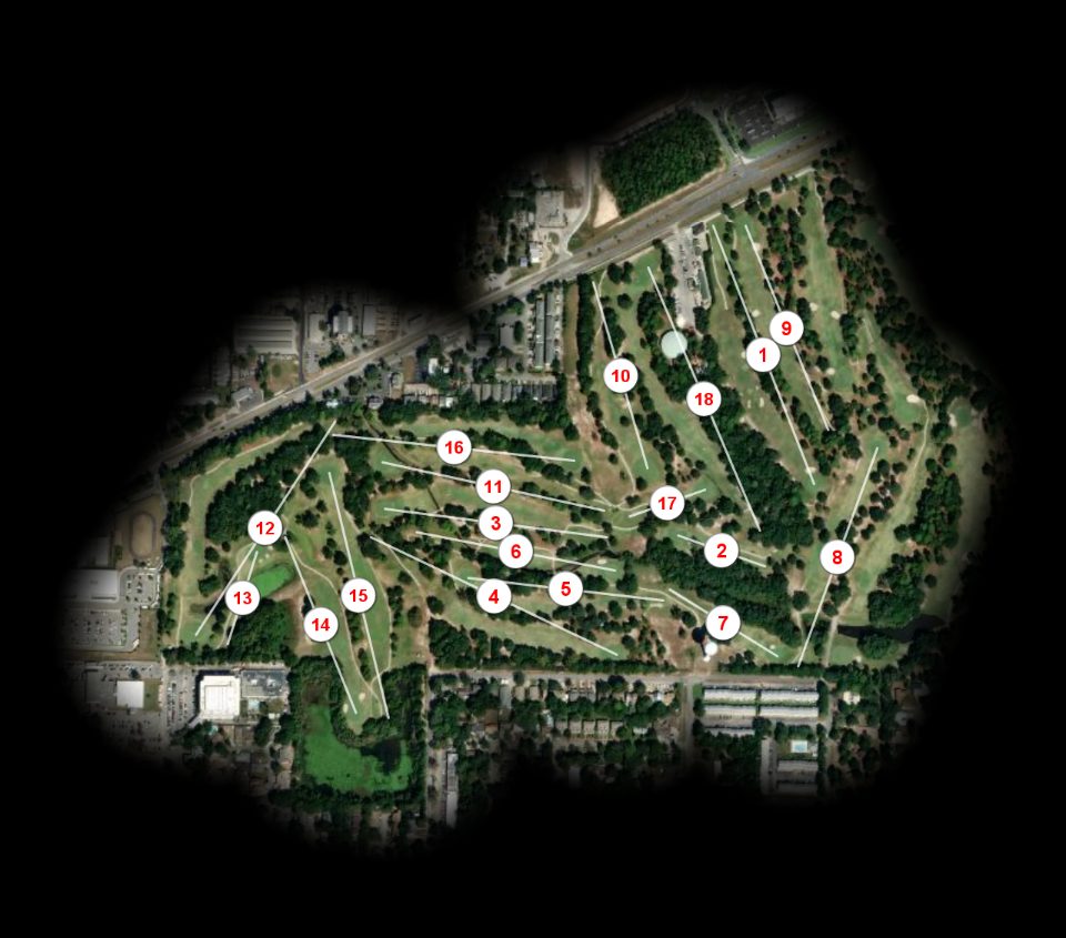 Fort Walton Beach Golf Course Oaks course overview