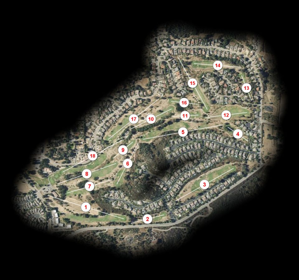 Boulder Oaks Golf Club course overview