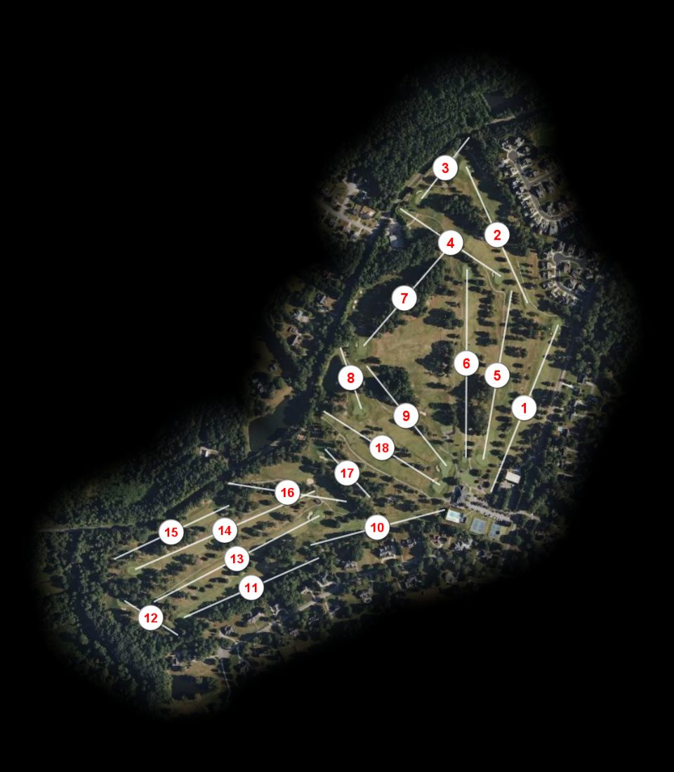 Monroe Golf & Country Club course overview