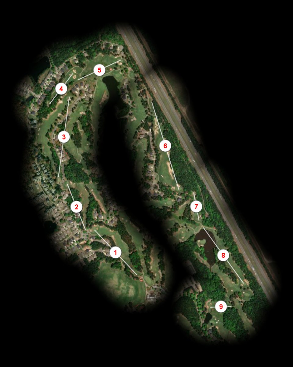 Gold nine at Cobblestone Park Golf Club