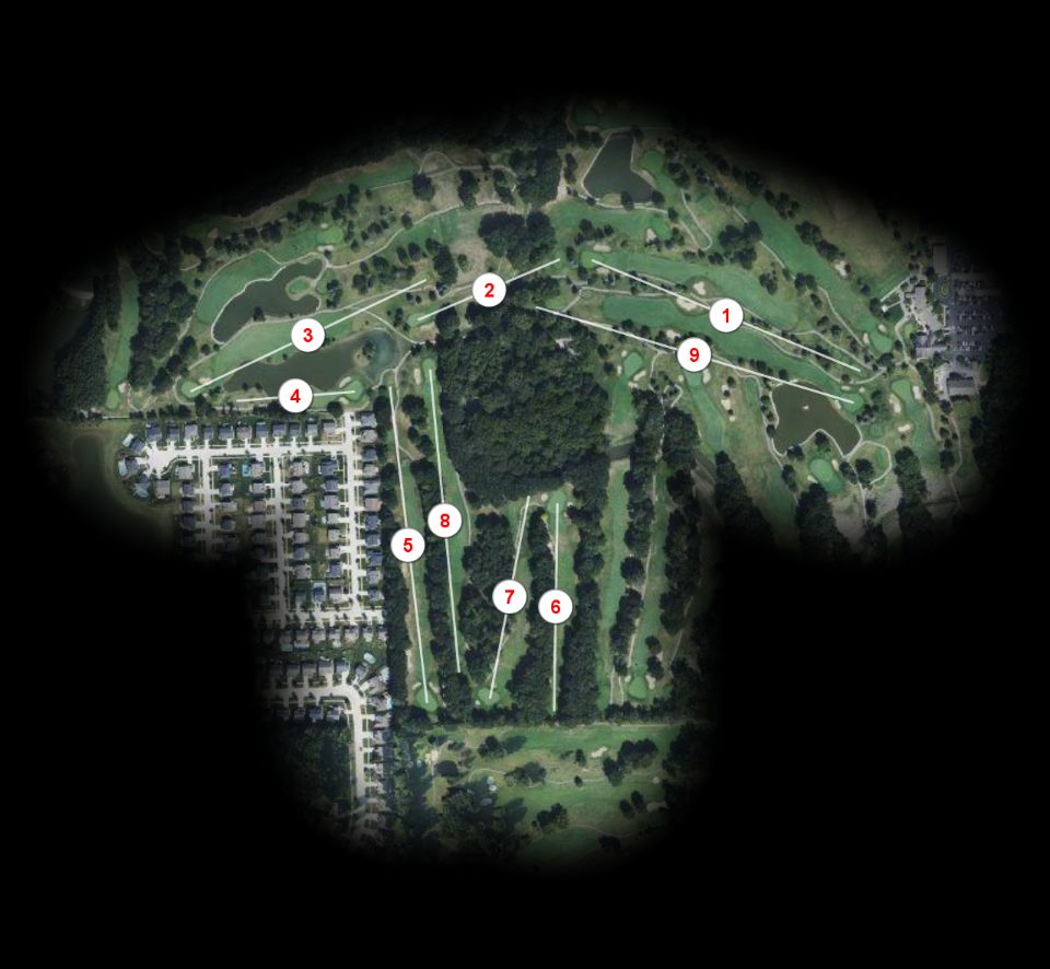 West nine at Sycamore Hills Golf Club