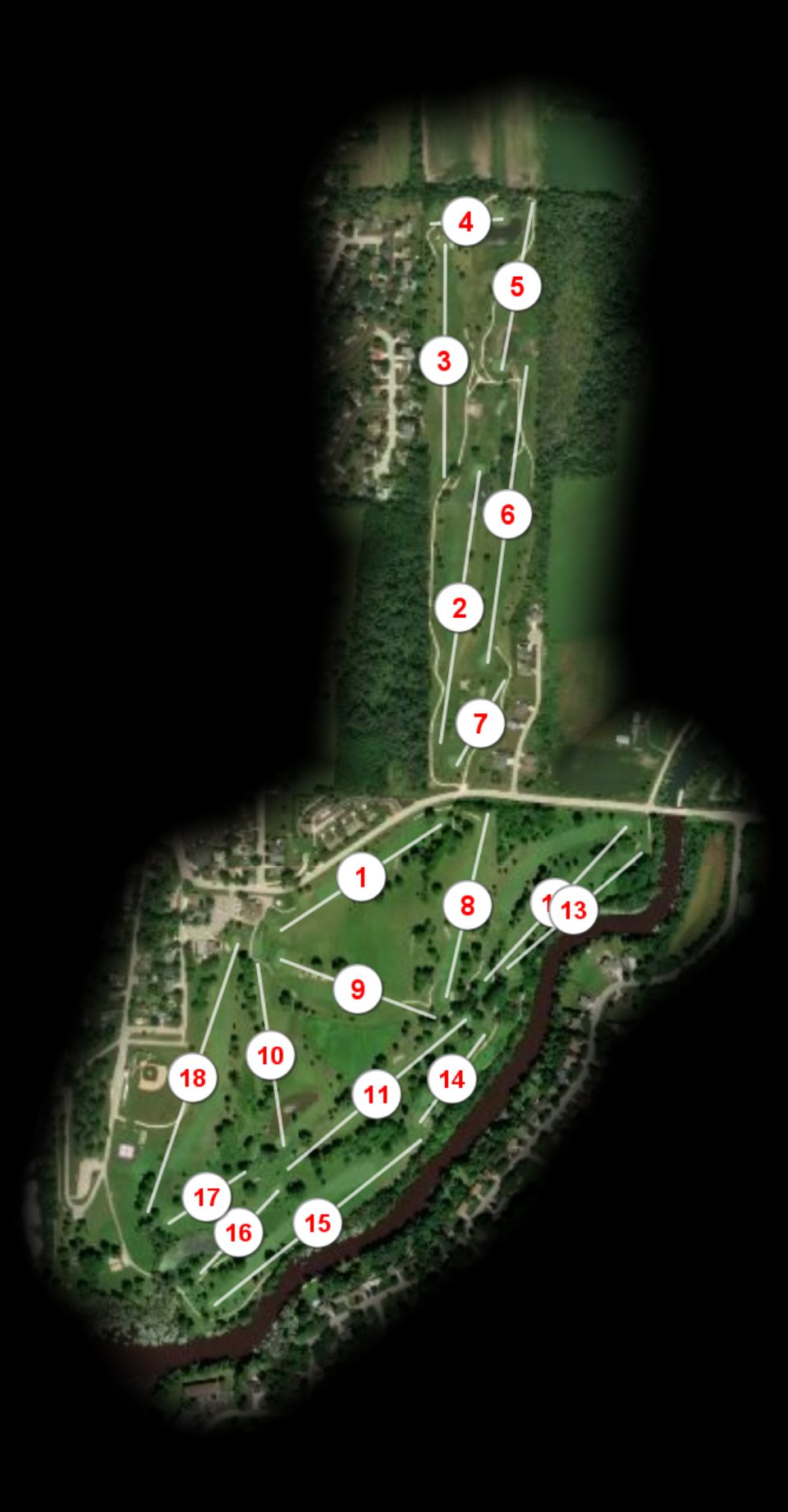 Mayville Golf Course course overview