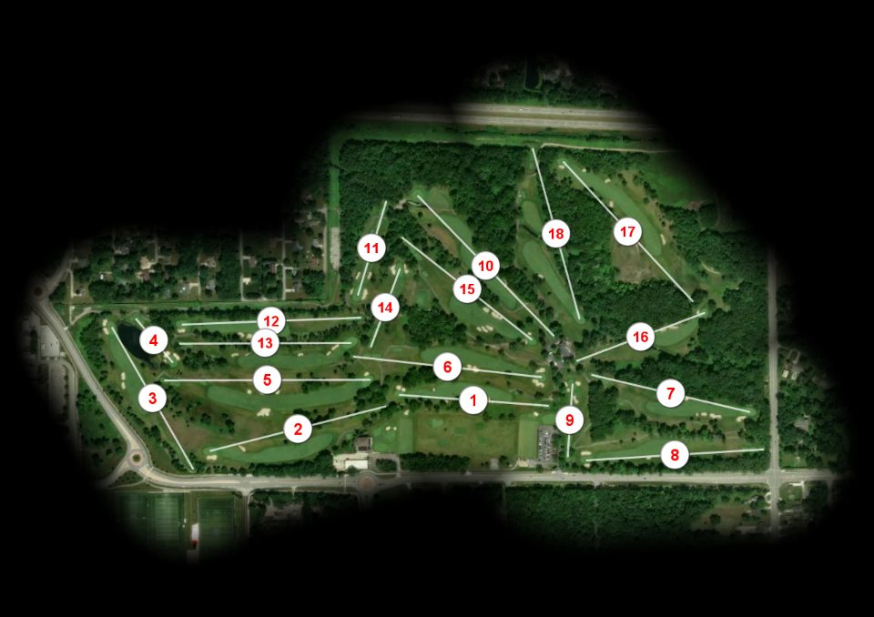 Warren Golf Course course overview