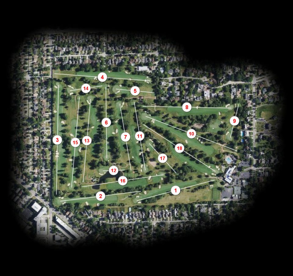 Park Ridge Country Club course overview
