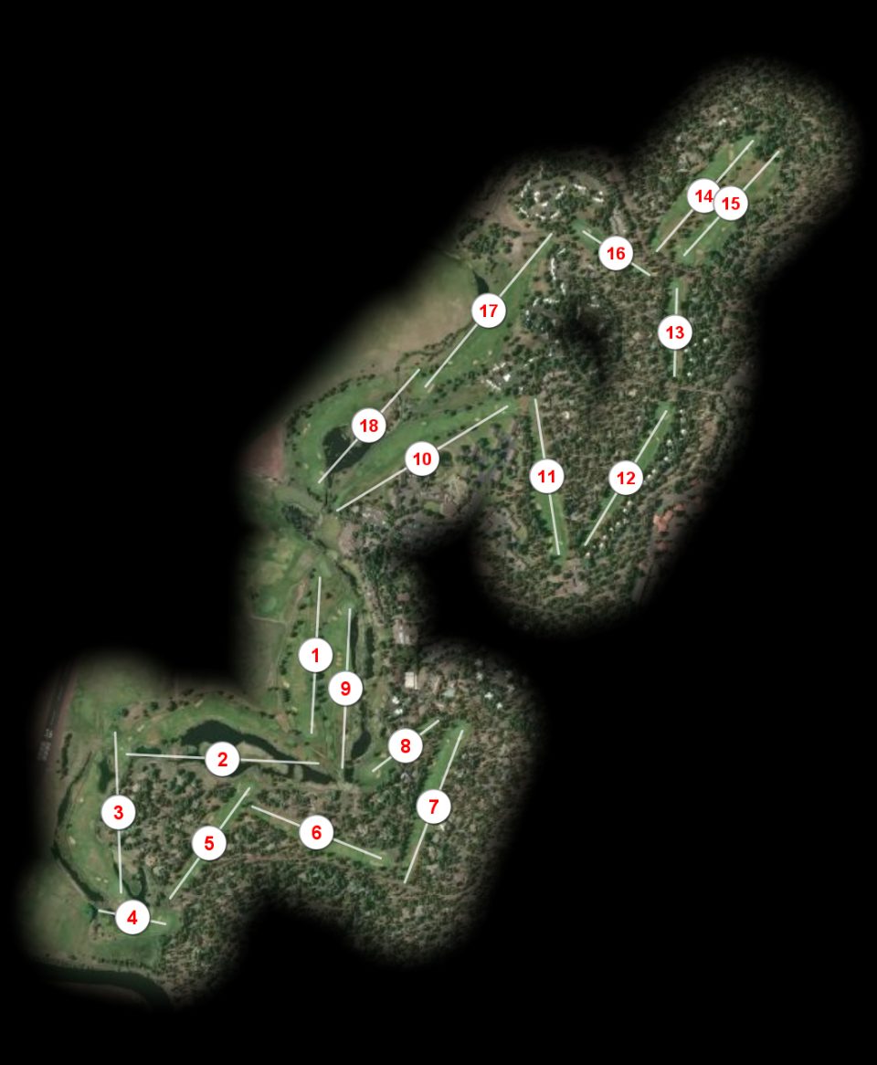 Sunriver Resort Meadows course overview