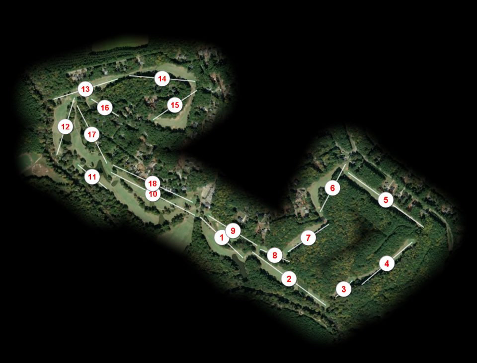 The River Golf Club course overview