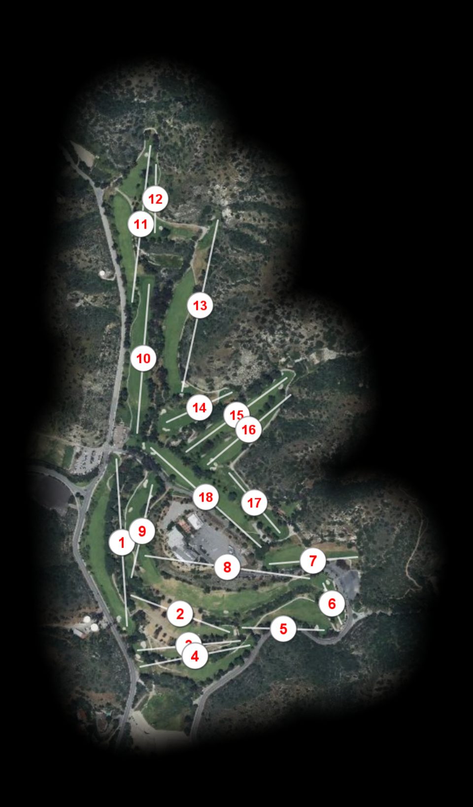 DeBell Golf Club course overview