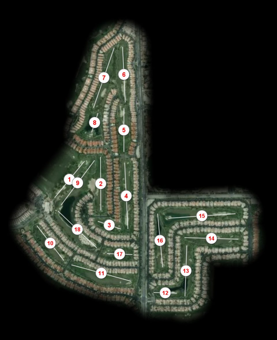 PGA West Jack Nicklaus Tournament course overview