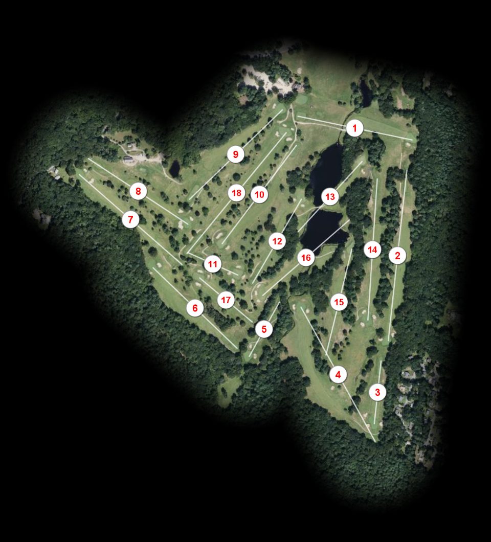 Exeter Country Club course overview