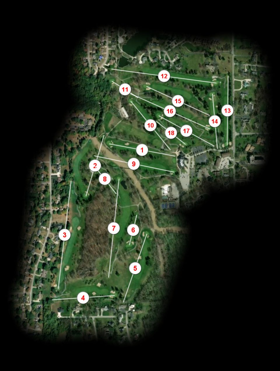 Shawnee Country Club course overview