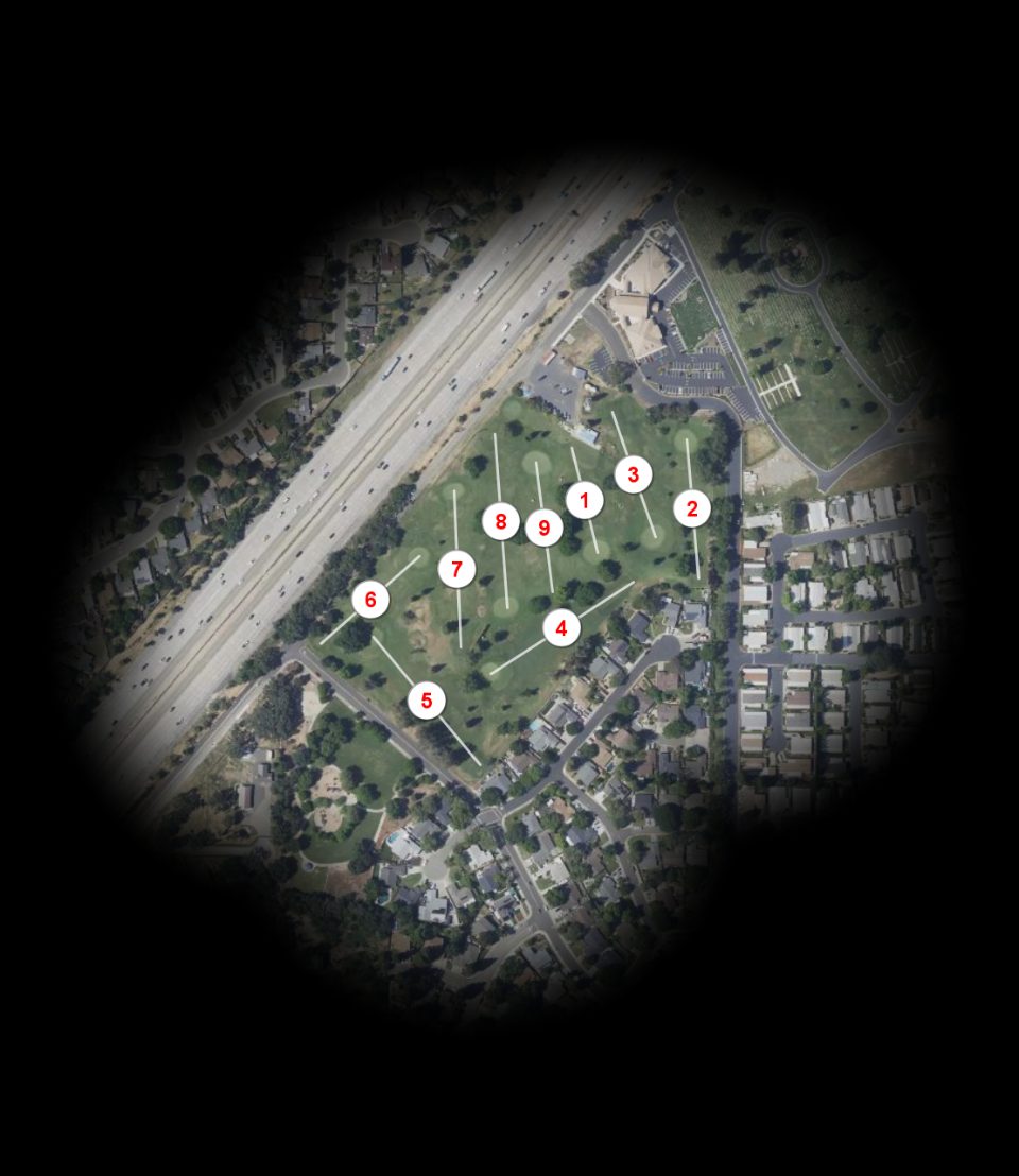 Foothill Golf Center course overview