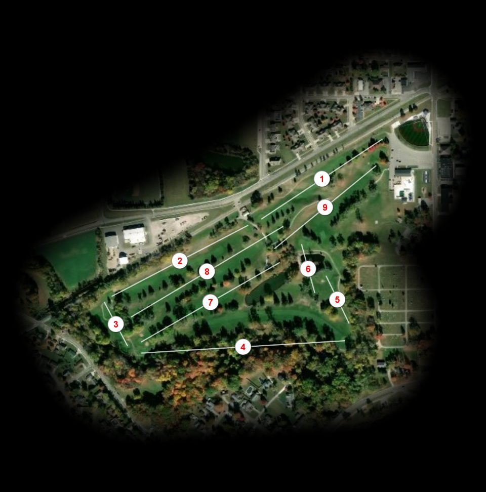 Napoleon Municipal Golf Club course overview