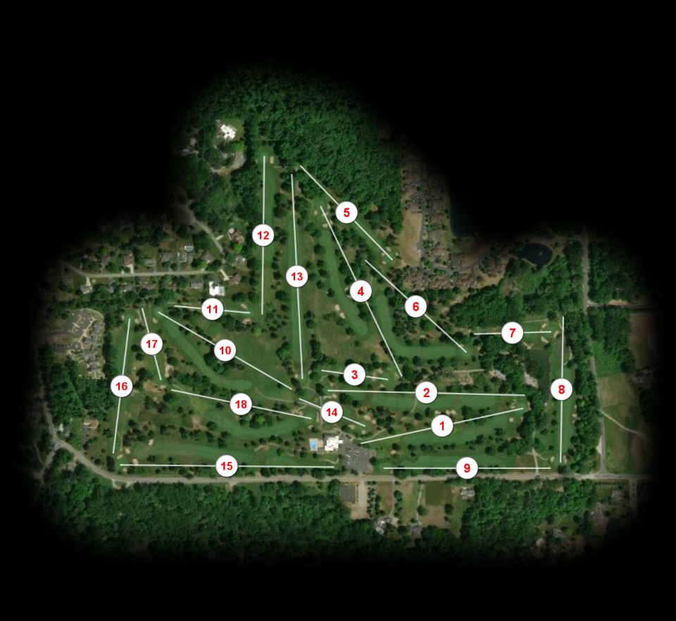 Lenawee Country Club course overview