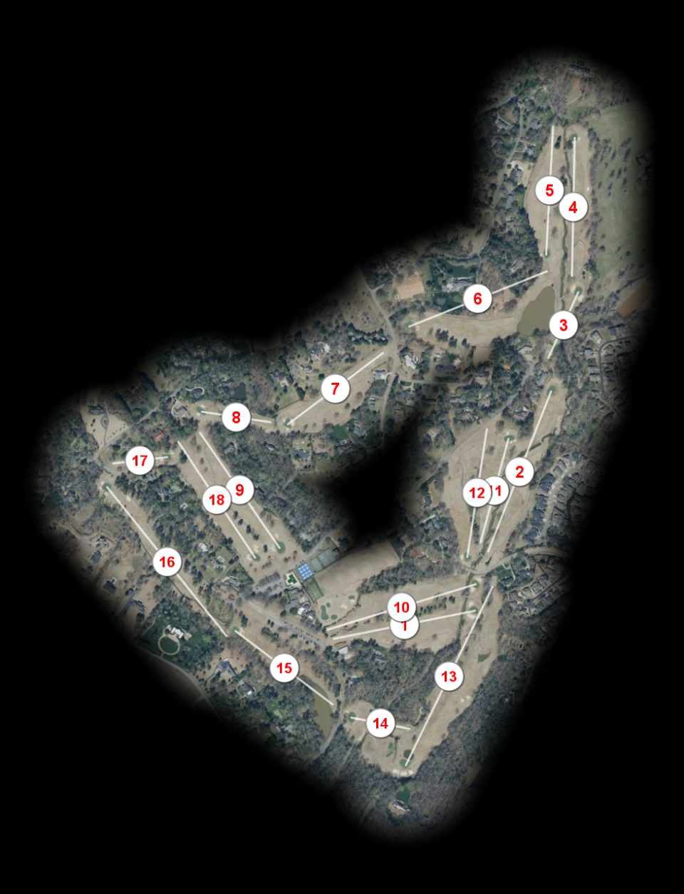 Green Valley Country Club course overview