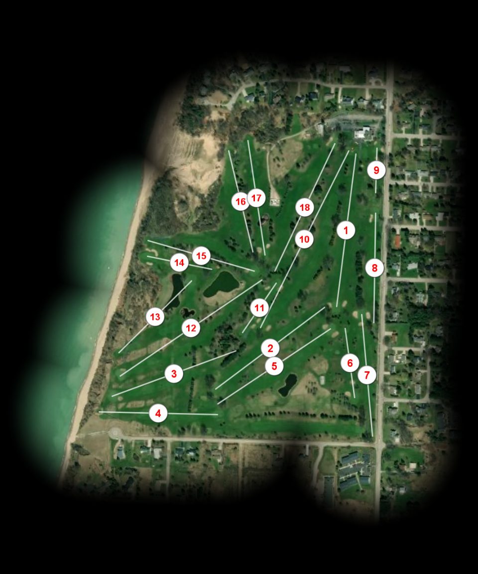 Manistee Golf & Country Club course overview