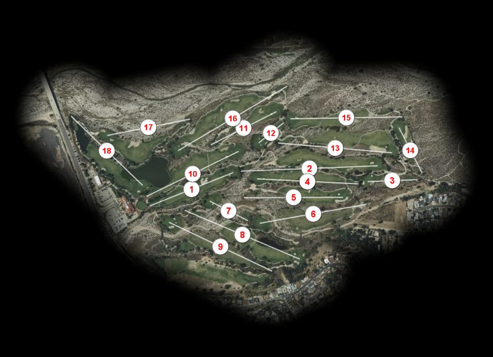 Angeles National Golf Club course overview