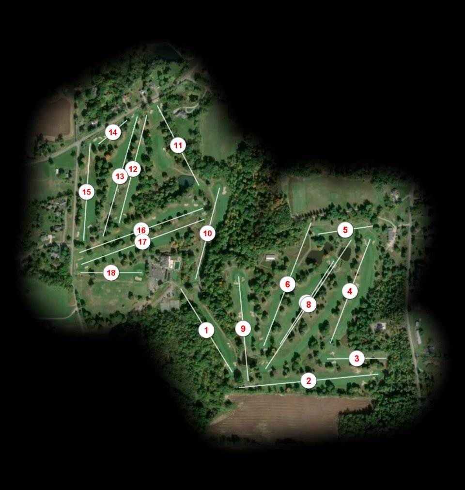 Lancaster Country Club course overview