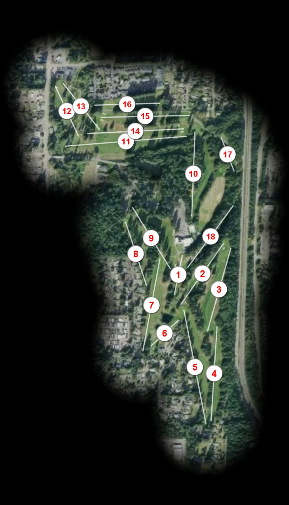 Kitsap Golf & Country Club course overview