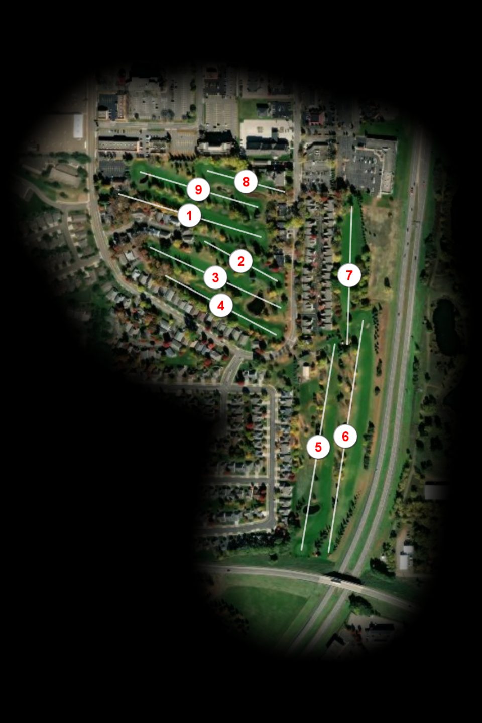 Angushire Golf Club Regulation course overview