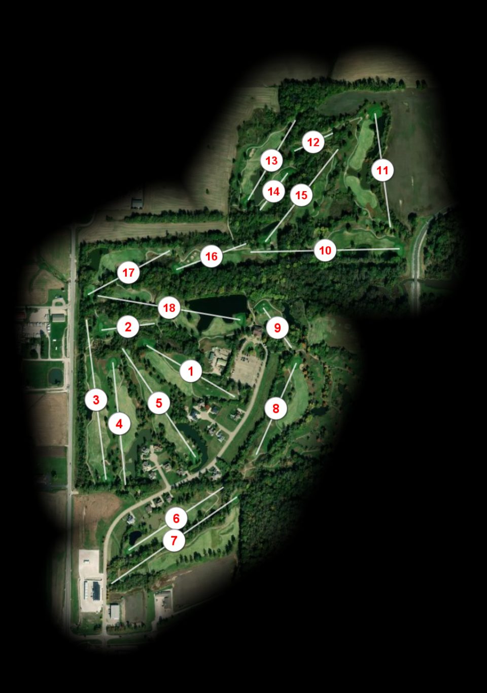Govenors Run Country Club Championship course overview