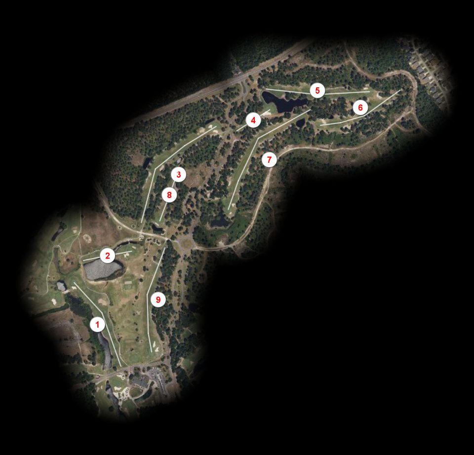 North nine at Pearl Golf Links