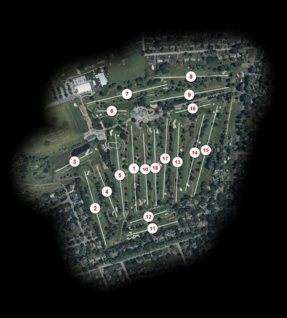 Overlook Golf Course course overview