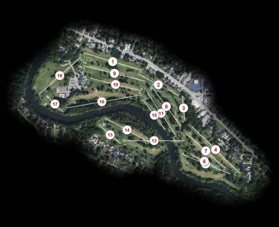 Flushing Valley Country Club course overview