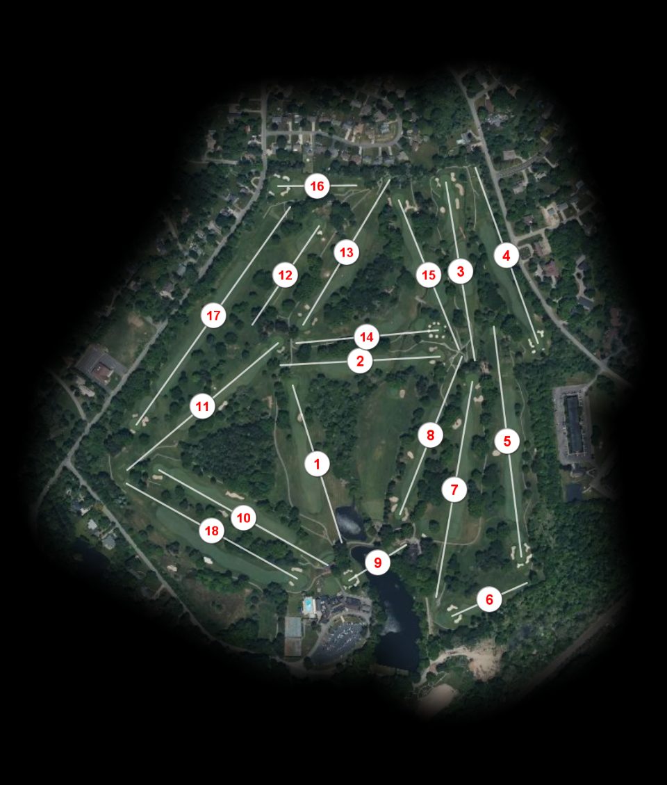 Youngstown Country Club course overview