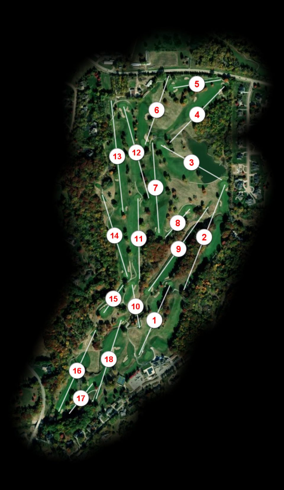 Davenport Country Club course overview