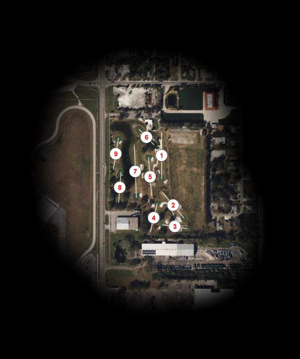 Suncoast Golf Center Par 3 course overview
