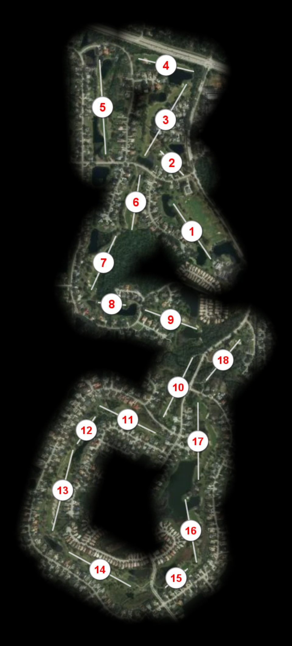 The River Club course overview