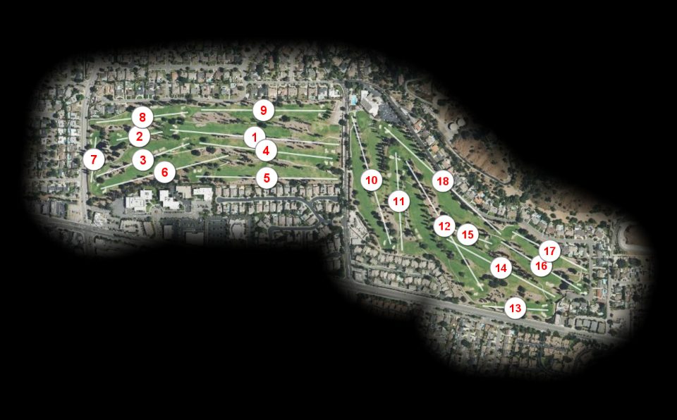 Glendora Country Club course overview